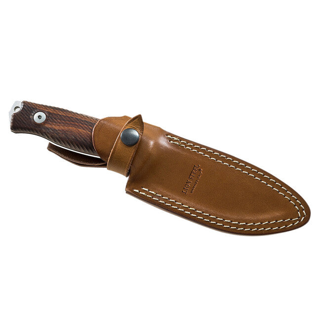 Lionsteel M5 ST Medium Fixed Blade Knife, Santos Palisander Handle