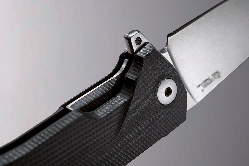 Lionsteel KUR BK Sleipner Blade Pocket Knife