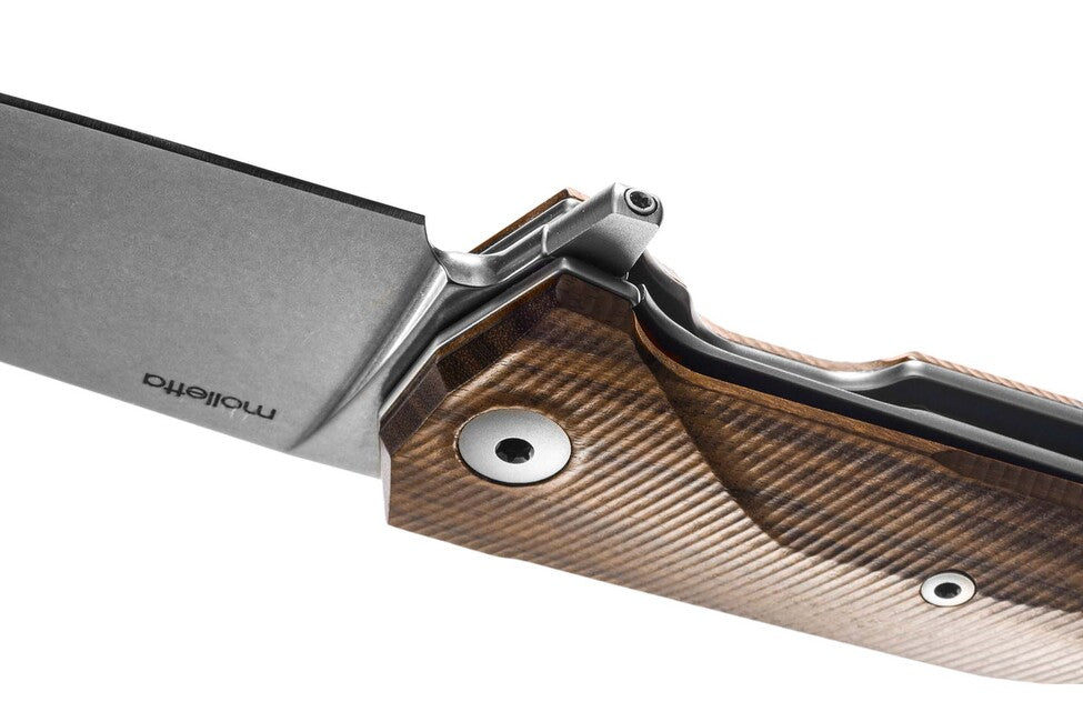 Lionsteel KUR BST Pocket Knife, Sleipner Blade