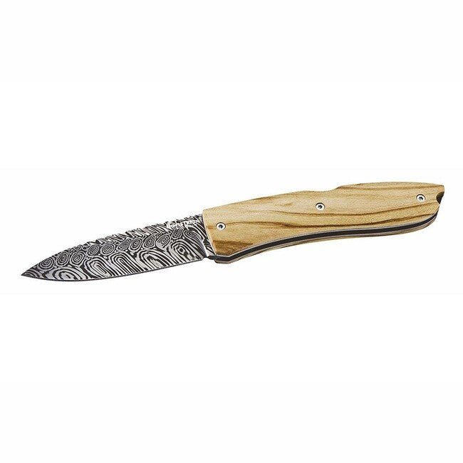 Lionsteel Opera Folding Knife Damascus Steel Blade 8800D-UL