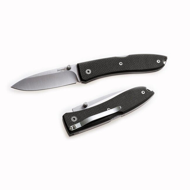 Lionsteel Big Opera USA Folding Knife 8810, G10 Handle, Black