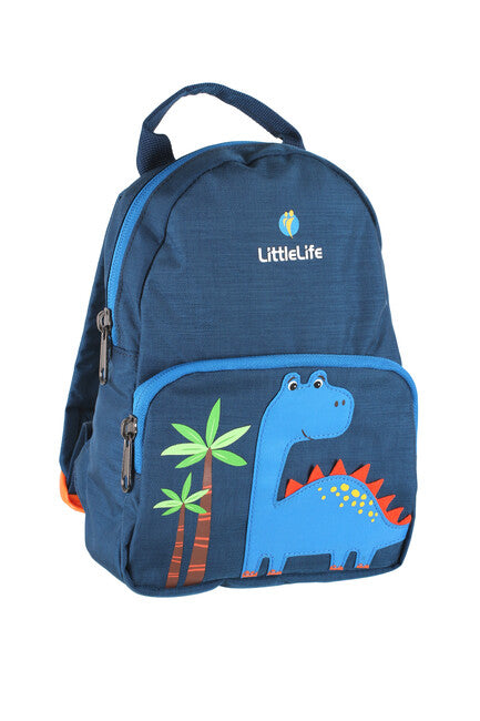 LittleLife Animal Backpack for Toddlers Dinosaur 2L Friendly Face