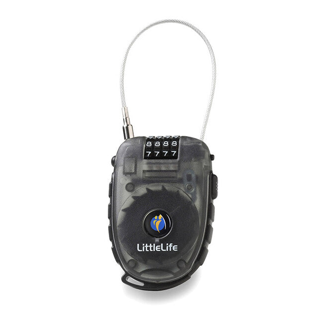 LittleLife Combination Lock with Retractable Cable