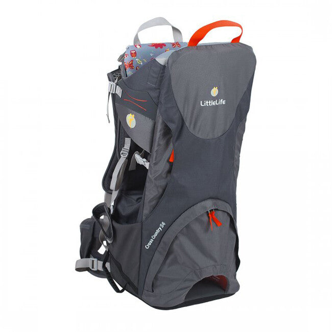 LittleLife Cross Country S4 Children's Backpack, Grey