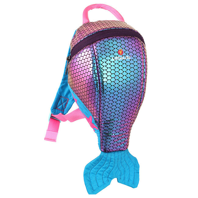 LittleLife Kids Backpack Mermaid 2L