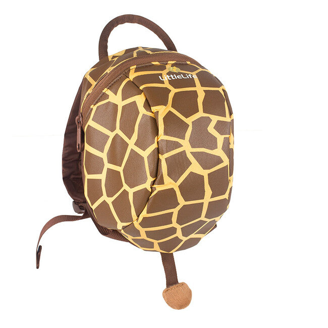 LittleLife Animal Toddler Backpack with Rein, Giraffe, 2L