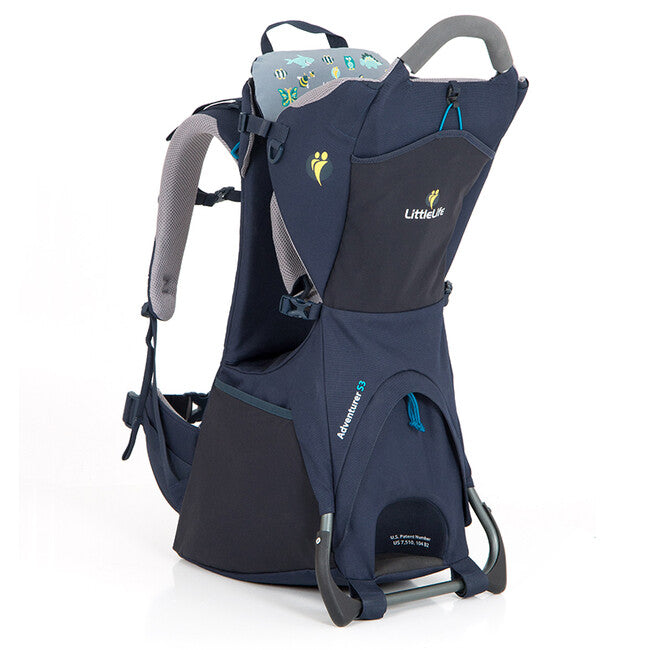 LittleLife Adventurer S3 Child Backpack Carrier, Blue