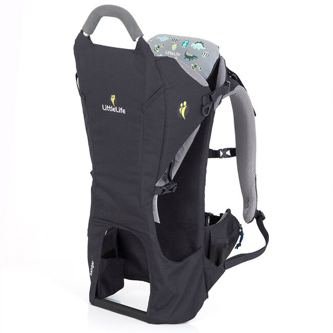 LittleLife Ranger S2 Kids Hiking Backpack, Black