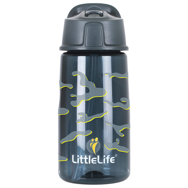 LittleLife Water Bottle 550 ml, Camo