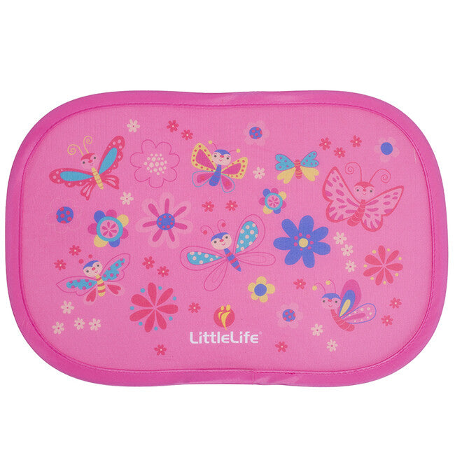 LittleLife Car Sun Shade with Butterfly Motif