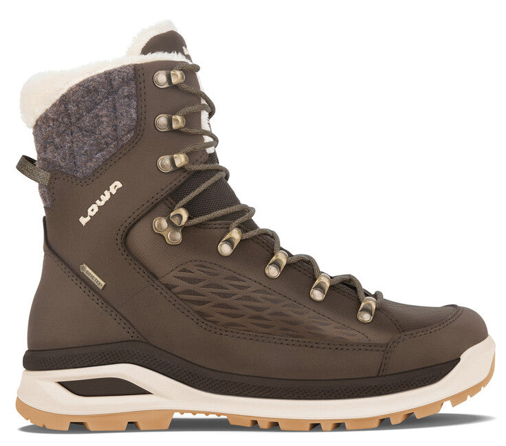 Lowa Renegade EVO Ice GTX Ls women's winter footwear, brown