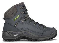 LOWA Renegade GTX Mid ανδρικά παπούτσια πεζοπορίας, modrá/lime