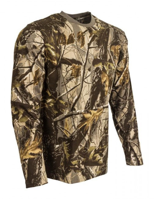 M-Tramp Long Sleeve Shirt Brown-Hardwood