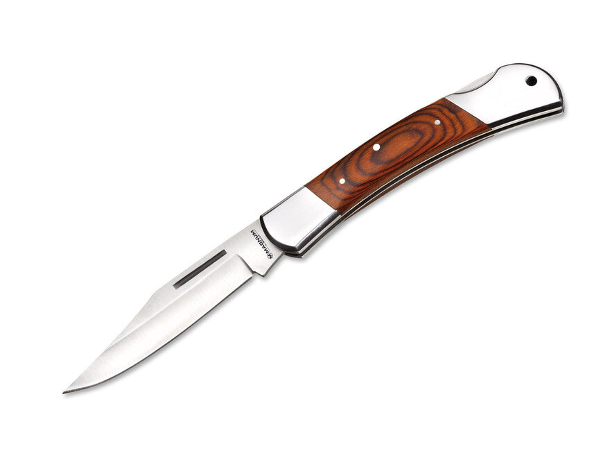 Böker Magnum Craftsman 2 Folding Knife, 9.8 cm, Pakka Wood