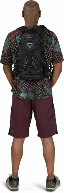 OSPREY Raptor 14 EF Cycling Backpack, Black/Tungsten