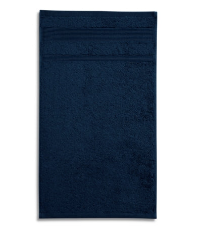 Malfini Organic Towel 70x140cm, Navy Blue
