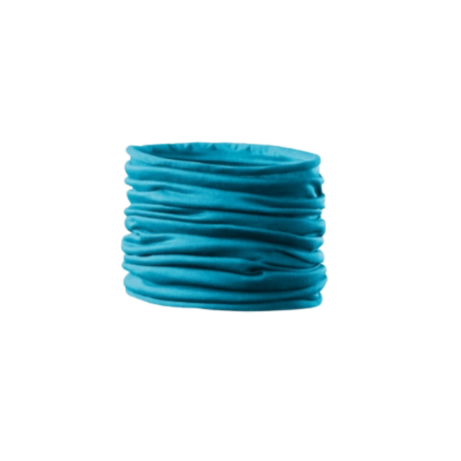 Malfini Twister Multifunctional Scarf, Turquoise