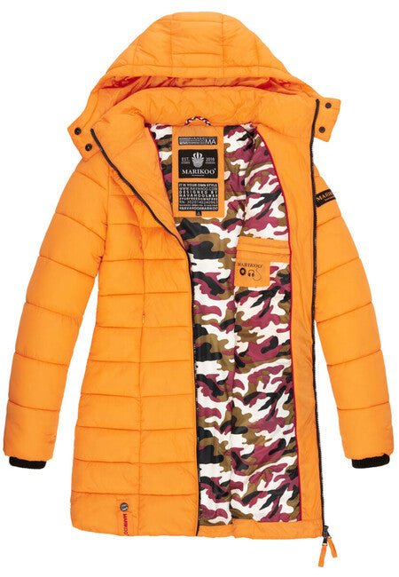 Marikoo ABENDSTERNCHEN Women's Quilted Hooded Jacket