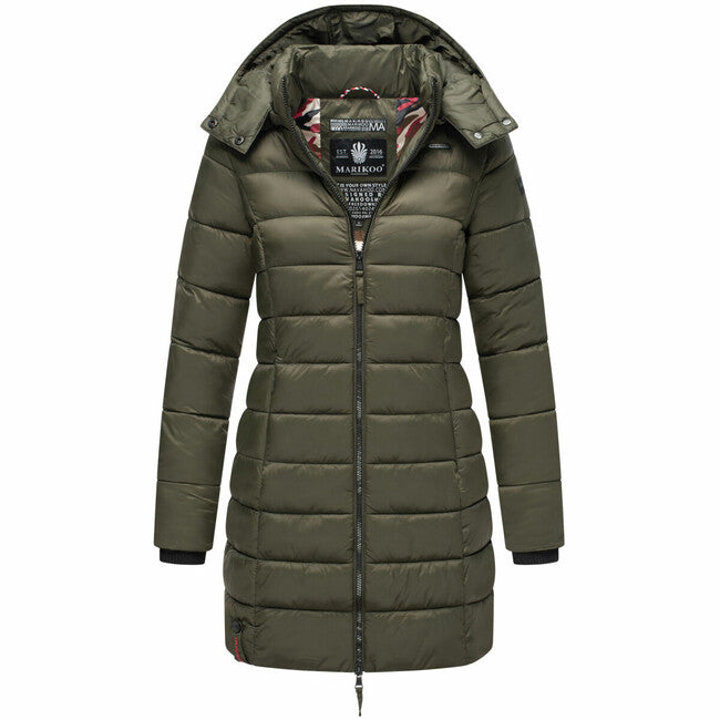 Marikoo Abendsternchen Women's Quilted Hooded Coat