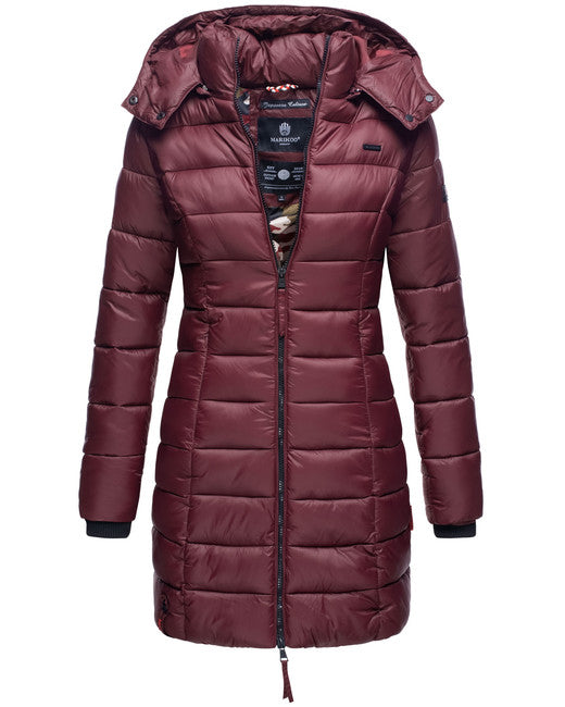 Marikoo ABENDSTERNCHEN Women's Quilted Hooded Jacket