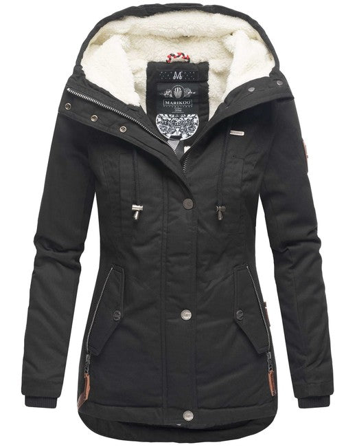 Marikoo BIKOO Women's Winter Jacket with Hood