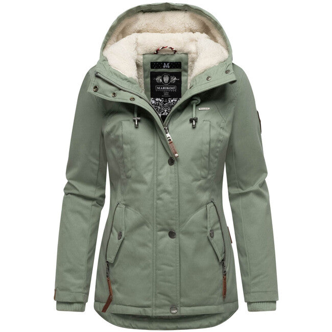 Marikoo Bikoo Women's Winter Jacket with Hood