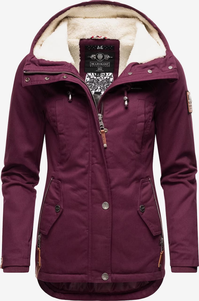 Marikoo BIKOO Women's Winter Jacket with Hood