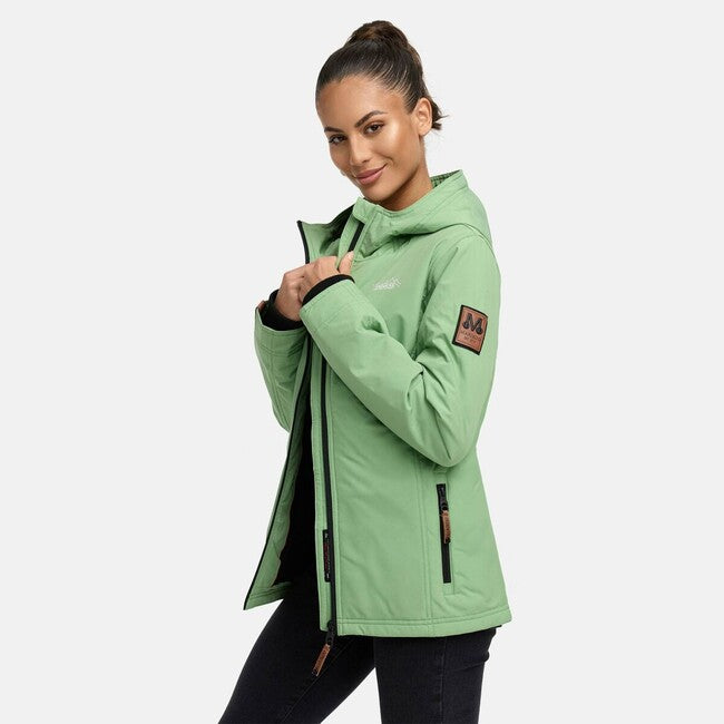 Marikoo Women's Transition Jacket with Hood Brombeere