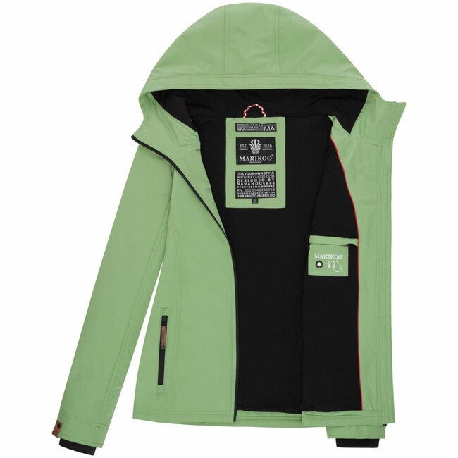 Marikoo Women's Transition Jacket with Hood Brombeere