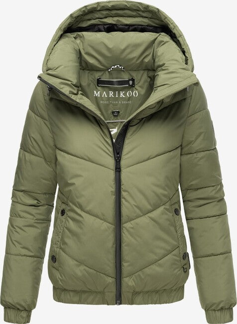 Marikoo Nayanaa Women's Short Winter Jacket with Hood