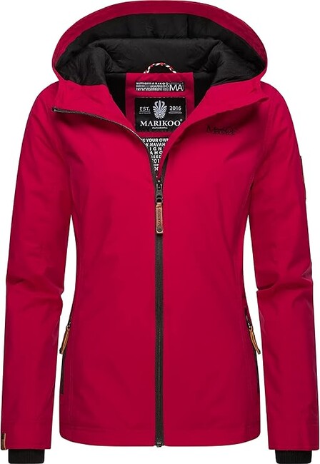 Marikoo Women's Transitional Hoodie Jacket, Blackberry