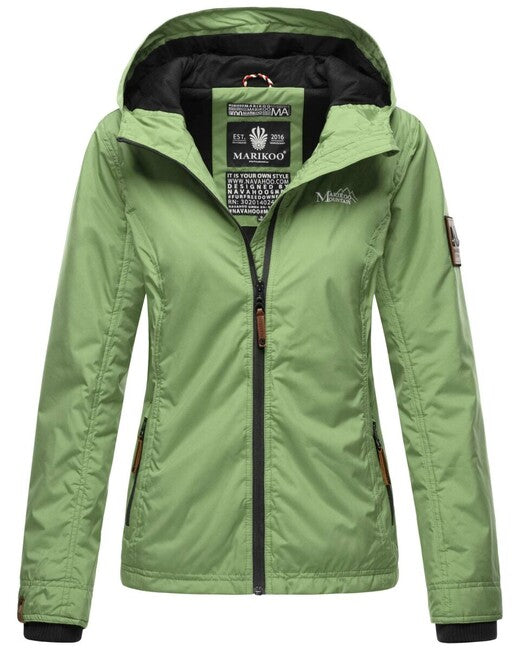 Marikoo Women's Transition Jacket with Hood Brombeere