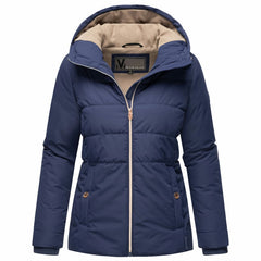 Marikoo Alemee ženska zimska jakna s kapuco, Bright navy