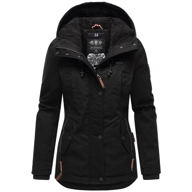 Marikoo Bikoo Women's Winter Jacket with Hood