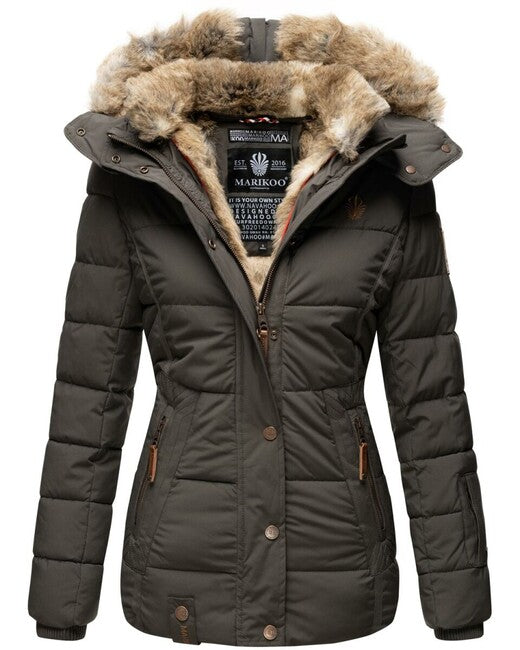 Marikoo Women's Winter Jacket with Hood Nekoo