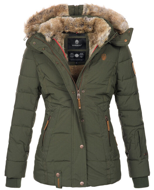 Marikoo Women's Winter Jacket Nekoo with Hood