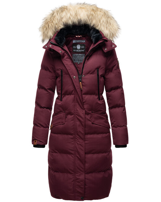 Marikoo Women's Winter Jacket Schneesternchen