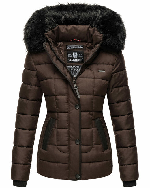 Marikoo Women's Winter Jacket with Hood Unique