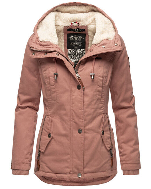 Marikoo Women's Winter Parka Bikoo, Terracotta
