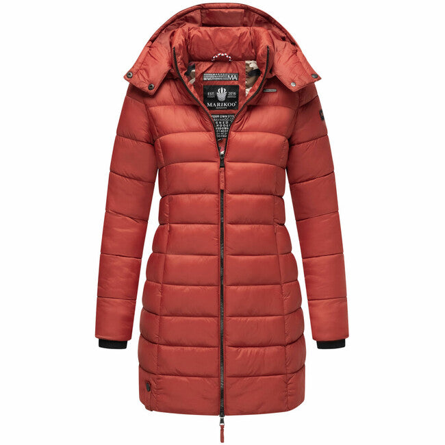 Marikoo Women's Quilted Hooded Jacket Abendsternchen