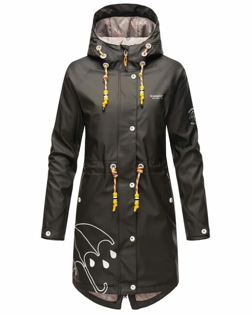 Marikoo Dancing Umbrella Women's Waterproof Jacket