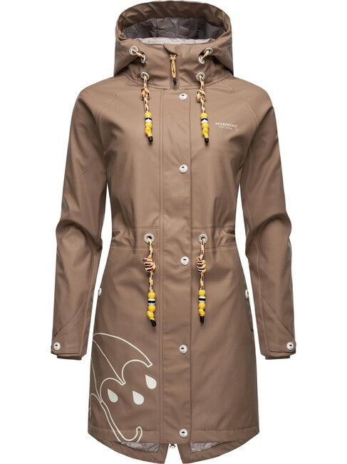 Marikoo Dancing Umbrella Women's Waterproof Jacket