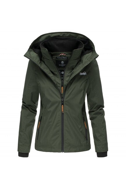 Marikoo ERDBEERE Women's Transitional Hooded Jacket