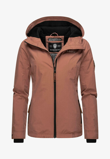 Marikoo ERDBEERE Women's Transitional Hooded Jacket