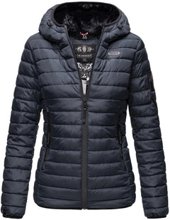 Marikoo JAYLAA women's winter hooded jacket, Navy