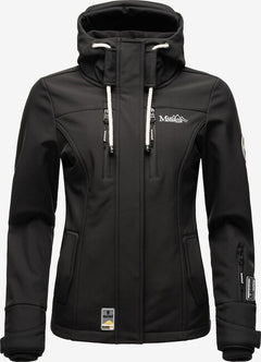 Marikoo KLEINE ZICKE women's transitional jacket with hood, black