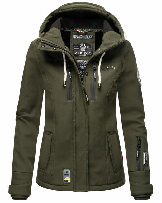 Marikoo Kleine Zicke Women's Transitional Jacket with Hood