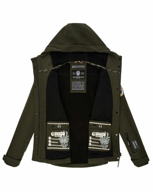 Marikoo Kleine Zicke Women's Transitional Jacket with Hood