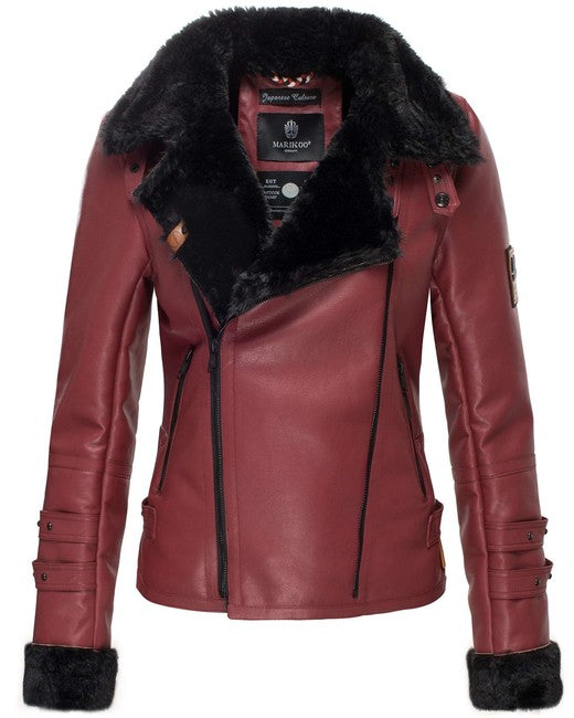 Marikoo KOKOO Women's Winter Jacket with Fur