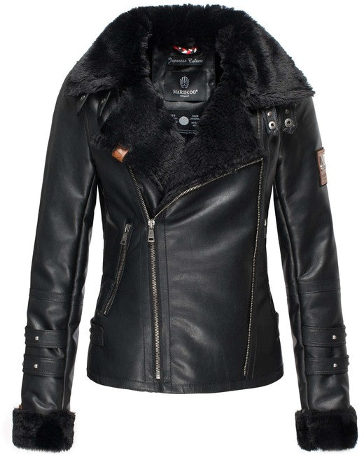 Marikoo KOKOO Women's Winter Jacket with Fur